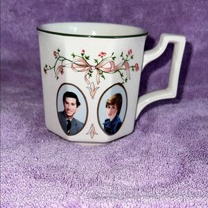 Vintage princess Dina and prince Charles